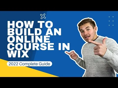 How To Build An Online Course in Wix A 2022 COMPLETE Guide