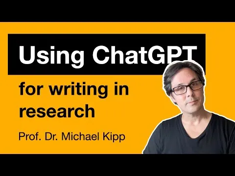 Using ChatGPT for writing in research
