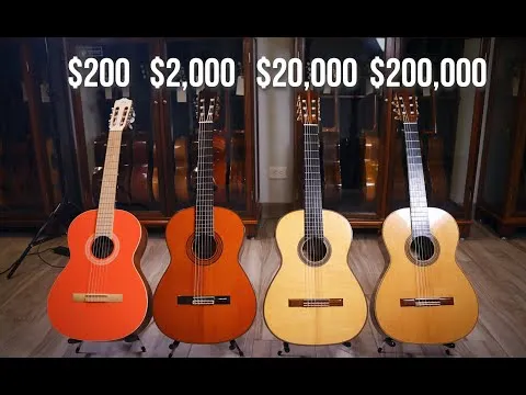 Can you hear the difference between a $200 $2000 $20000 and $200000 guitar?