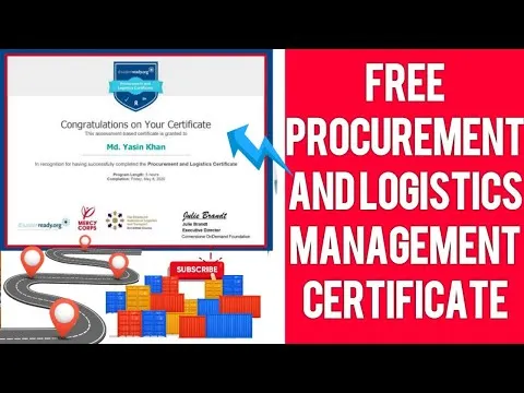 Free courses online with certificates 2021 Logistics and Procurement Management Free Courses