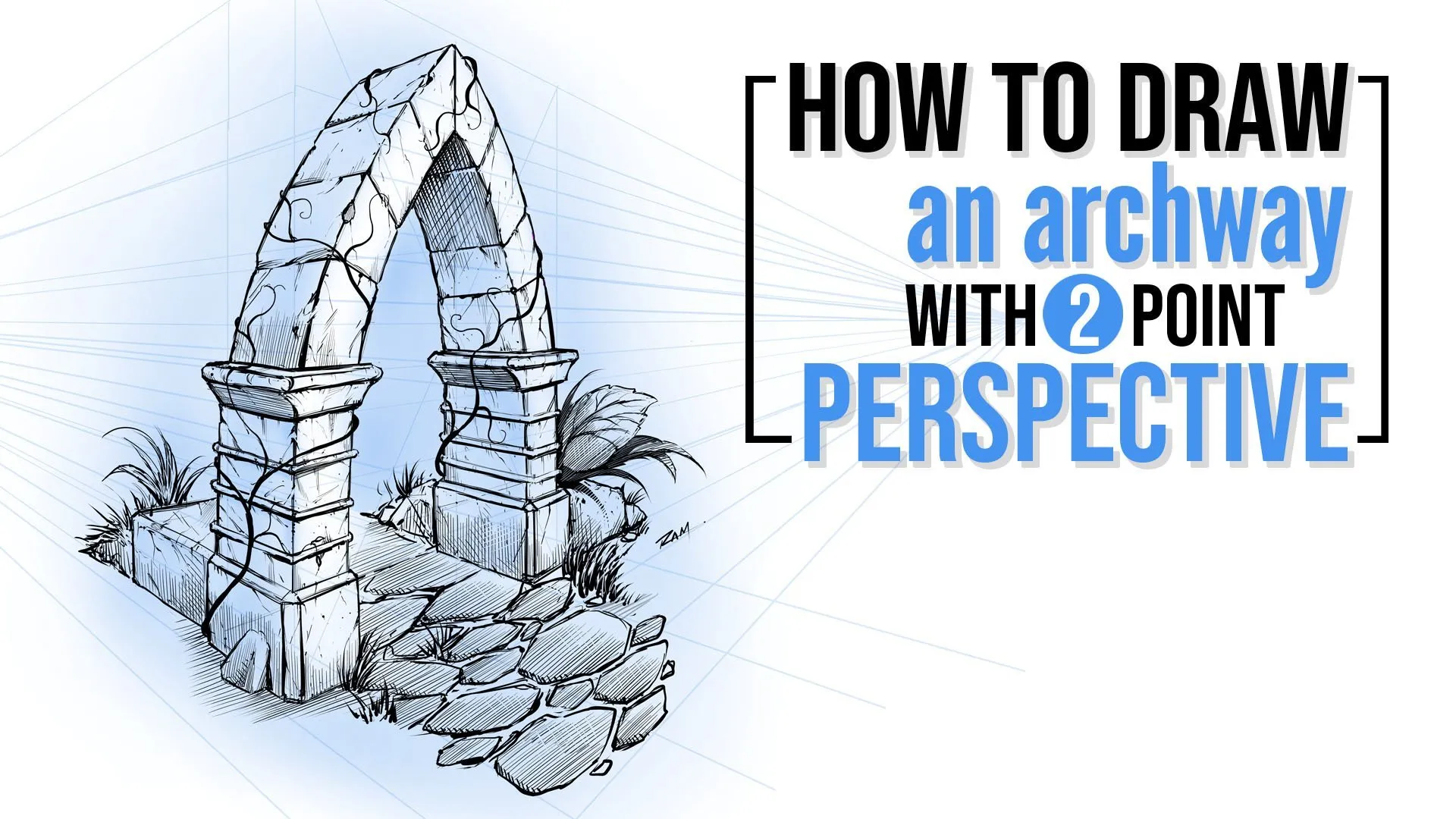 How to Draw an Archway in Perspective