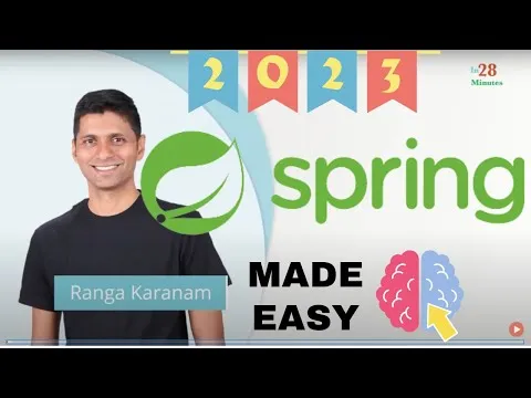 Spring Framework: A Tutorial for Beginners in28minutes Ranga Karanam