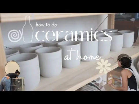 how to start ceramics at home tools & sources