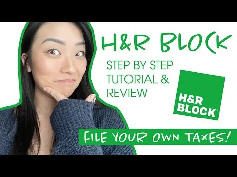 File Your Own Taxes Online in 2022 with H&R Block - Step by Step EASY Tutorial and Walk-Through