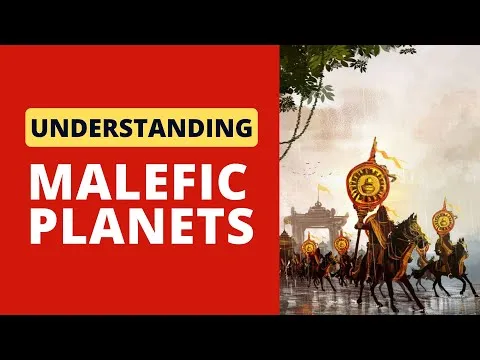 Learn Astrology Online 101 : Understanding Malefic Planets In Your Chart Class 2