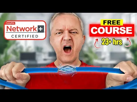CompTIA Network+ Full Course FREE [23+ Hours] #comptia