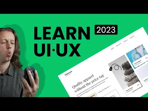 The UI&UX Crash Course for 2023 - Learn UI&UX Design