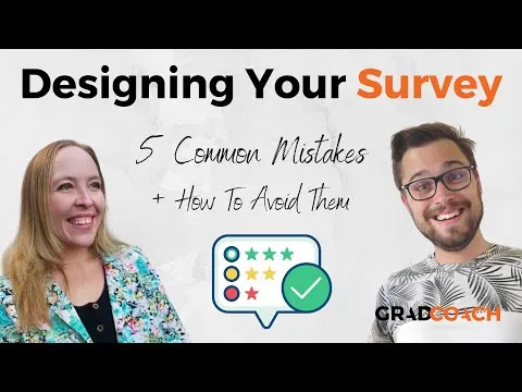 Survey Design 101: 5 Common Mistakes To Avoid In Your Dissertation Or Thesis Survey (+ Examples)