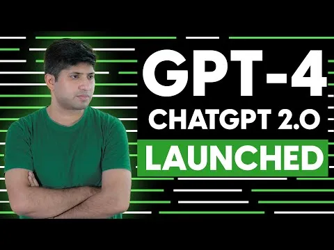 GPT 4 Launched New ChatGPT Is Here GPT 4 All Features & Details Explained