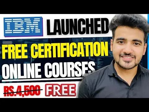 IBM Launched Free Certification Courses 2023 Coursera Free Cyber Security & Data Analyst Course