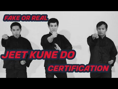 Real Or Fake JKD Certification