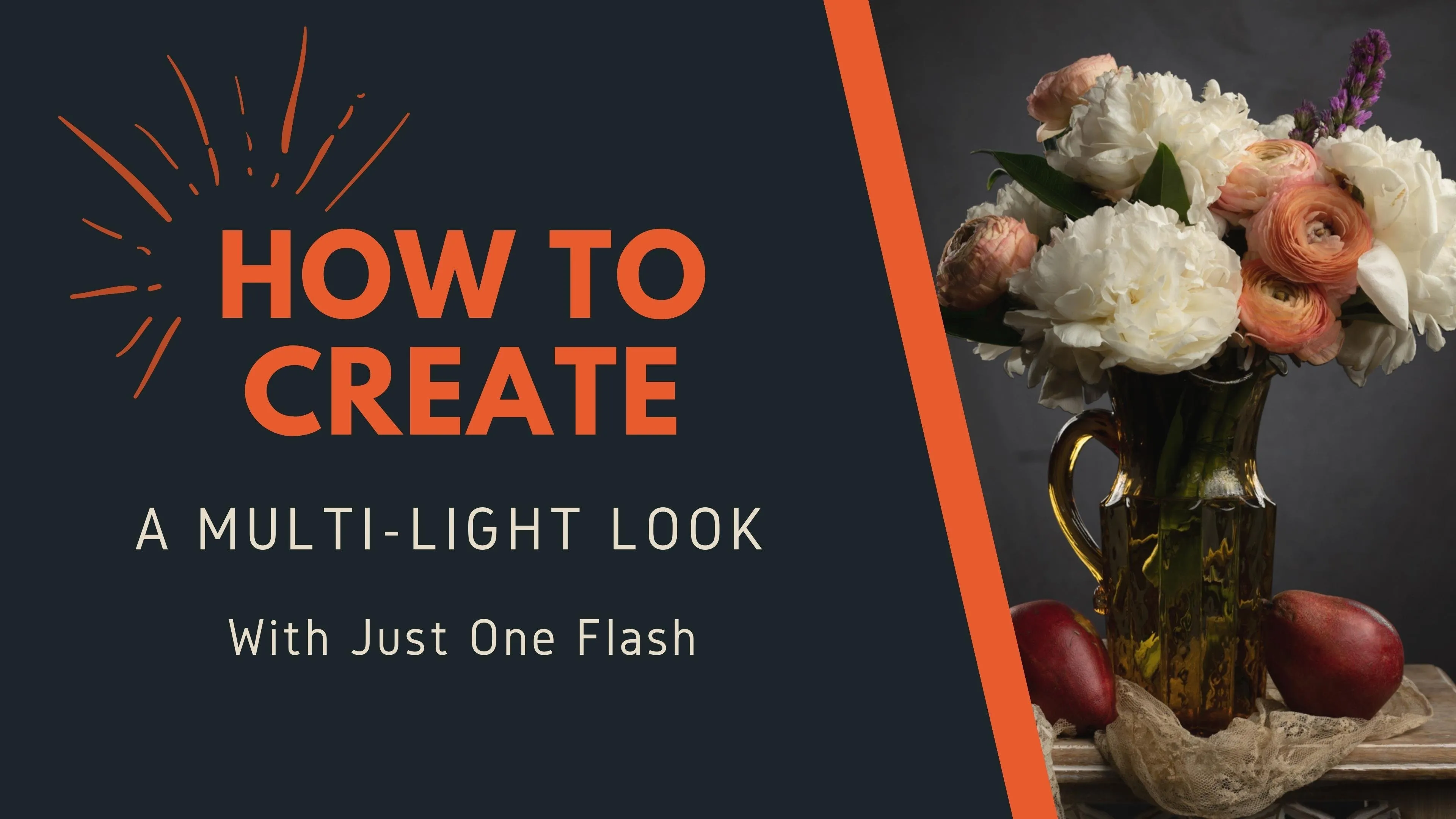 How to Create a Multi-Light Look with Just One Flash (Off-Camera-Flash)