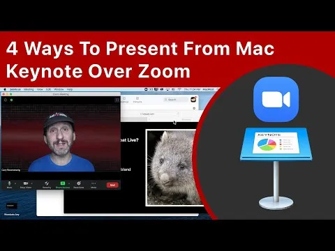 4 Ways To Present From Mac Keynote Over Zoom