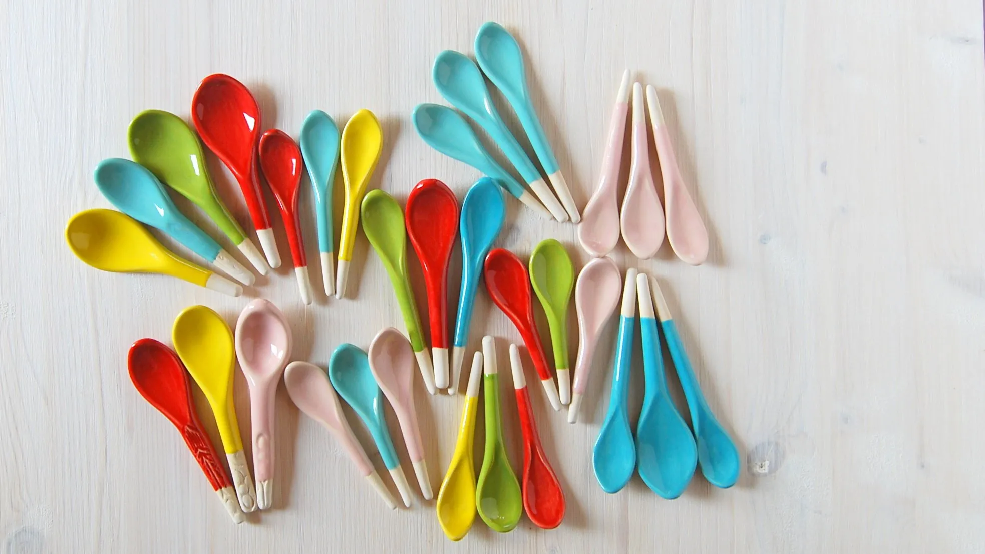 How to make ceramic spoons