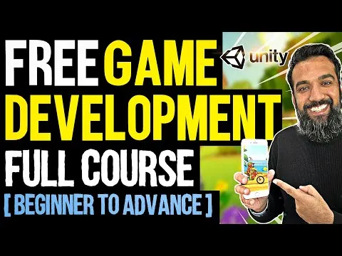FREE GAME DEVELOPMENT (Full Course) Beginner to Advance - Unity 3D
