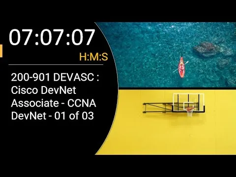 200-901 DEVASC : Cisco DevNet Associate - CCNA DevNet - 01 of 03