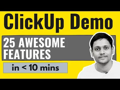 ClickUp Demo - Review and Tutorial (Free and Best Project Management Software)