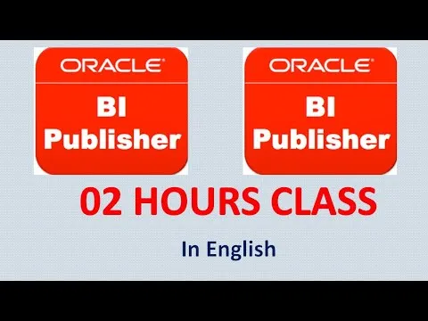 Oracle BI Publisher 12c Tutorial Oracle Business Intelligence Publisher Training Learning Tube