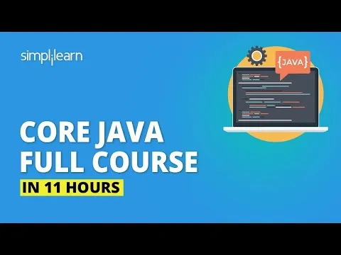 Java Full Course 2022 Java Tutorial For Beginners Core Java Full Course Simplilearn