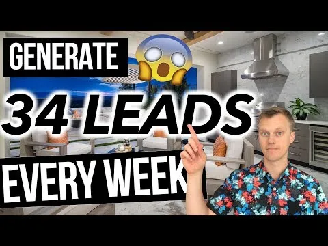 How To Generate 34 Real Estate Leads In 1 Week!!