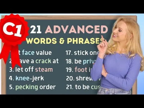 21 Advanced Phrases (C1) to Build Your Vocabulary Advanced English