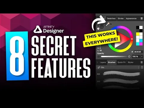 8 Hidden Features In Affinity Designer That Nobody Told You About