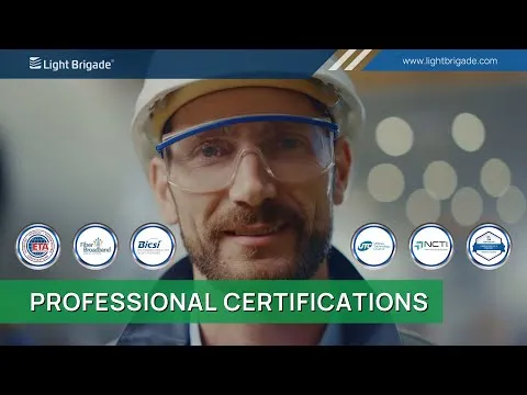 Fiber Optic Certifications Light Brigade