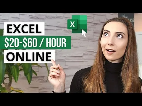 How to Make Money with Excel Right Now - Work from Home incl FREE Training