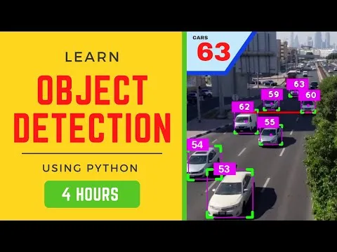 Object Detection 101 Course - Including 4xProjects Computer Vision