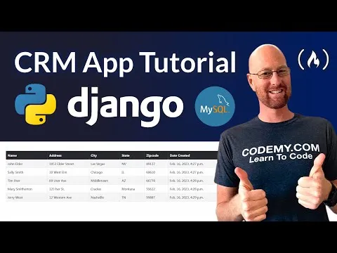 Django Project : Code a CRM App Tutorial