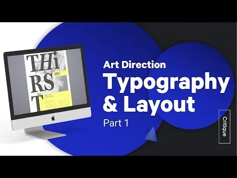Graphic Design Tutorial: Typography Design & Art Direction pt 1