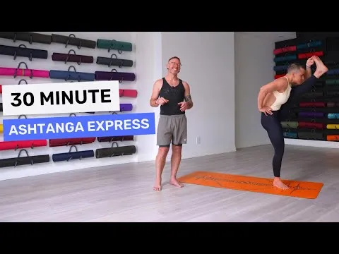30 Minute Yoga Ashtanga Express Class David and Jelena Yoga