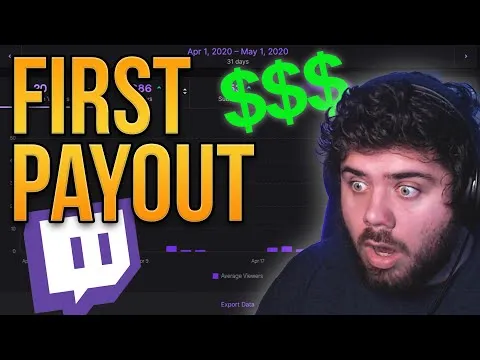 How Much MONEY Do Small Twitch Streamers Make? My First Twitch Payout!