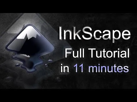 InkScape - Tutorial for Beginners in 11 MINUTES! [ COMPLETE ]