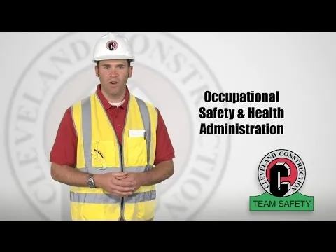 Construction Safety Training Video by Cleveland Construction Inc