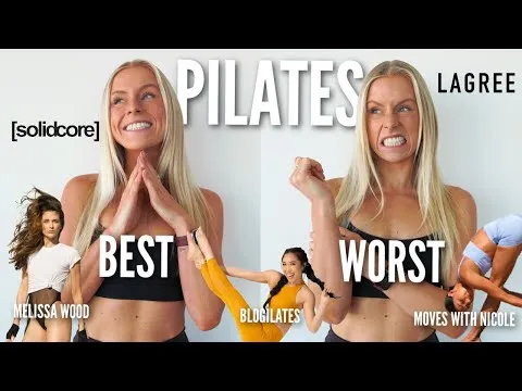 I Test Every Pilates Workout so you Dont Have to *Blogilates Lagree & more*