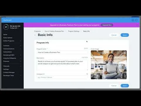 How to build online courses on Wix website (by introducing the new Wix feature -Online Programs)