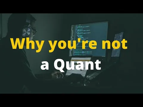 What is a Quant? - Financial Quantitative Analyst