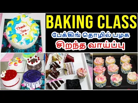 Glimpse of Our Baking Class  LIVE learning  Online Baking class in tamil