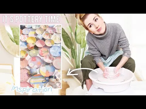 Making Ceramics At Home !! *tutorial from a beginner* :) learn with me !!