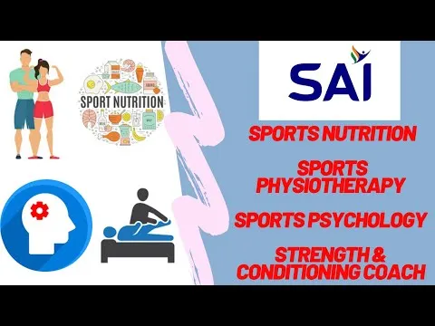 SPORTS NUTRITION SPORTS PHYSIOTHERAPY STRENGTH & CONDITIONING COACH SPORTS PSYCHOLOGY SAI COURSE