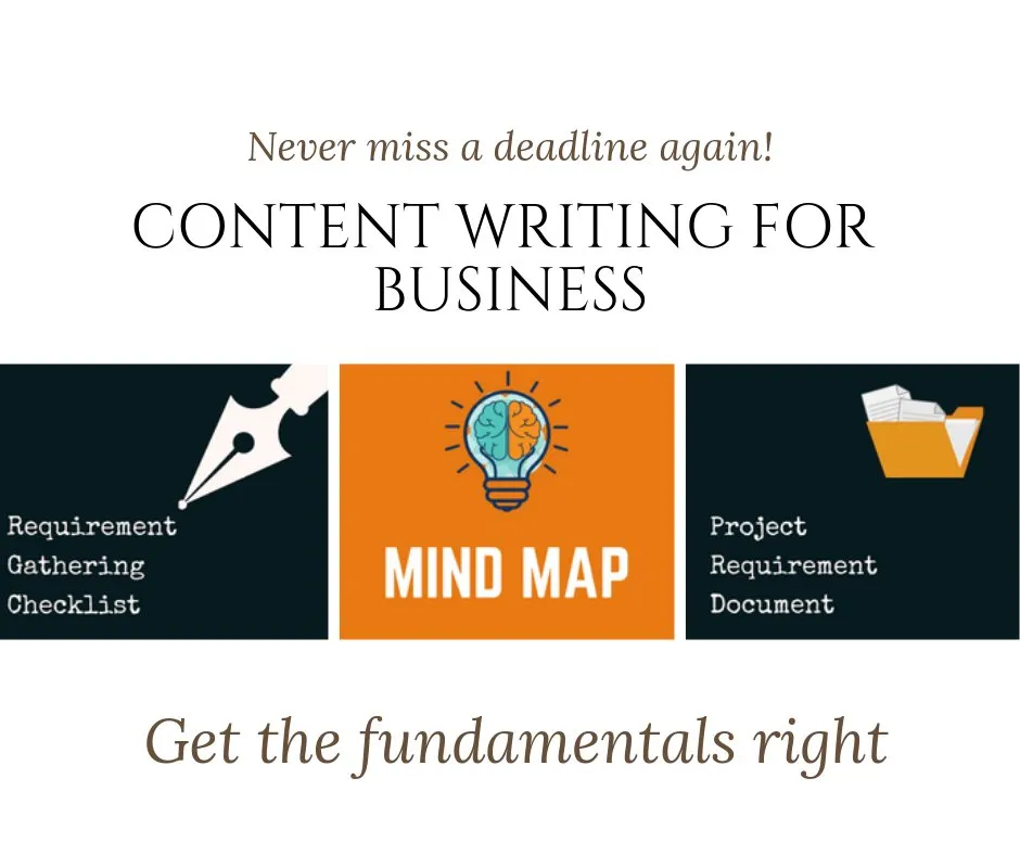 Content Writing for Business : Getting the Fundamentals Right