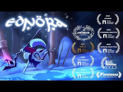 EDNoRA - 2D animated short film (student thesis film)