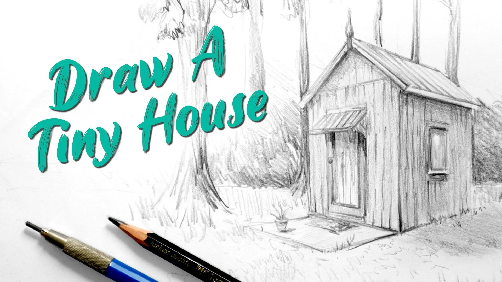 Drawing In Two Point Perspective: Tiny House Project