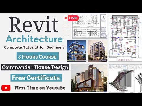 Complete Revit Architecture Course 6 Hours Get Free Certification