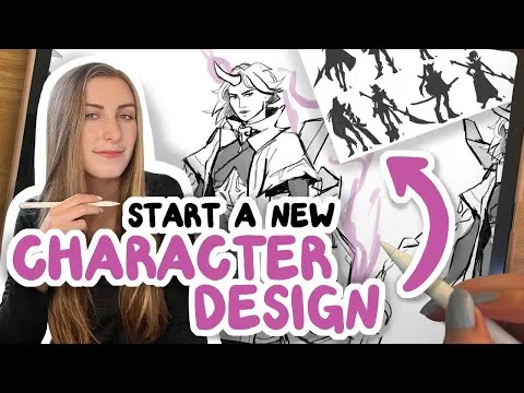 How I Start Designing a New Character Part 1 My Character Design Process