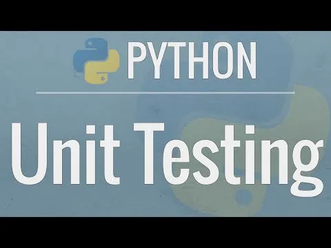Python Tutorial: Unit Testing Your Code with the unittest Module