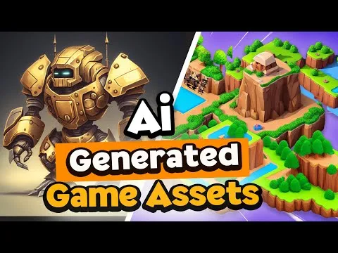 This AI Can Generate Your Amazing Game Assets! FREE!