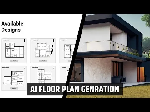 Generative floor plan design using AI- Maketai #ai #architecture