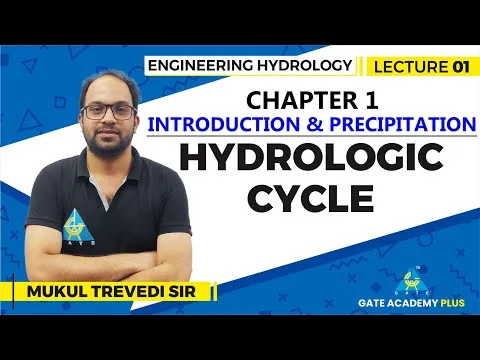 Lecture 01 Chapter 01 Hydrologic cycle Engineering Hydrology